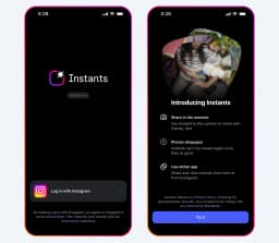 Instagram Launches “Instants” App to Rival Snapchat and BeReal