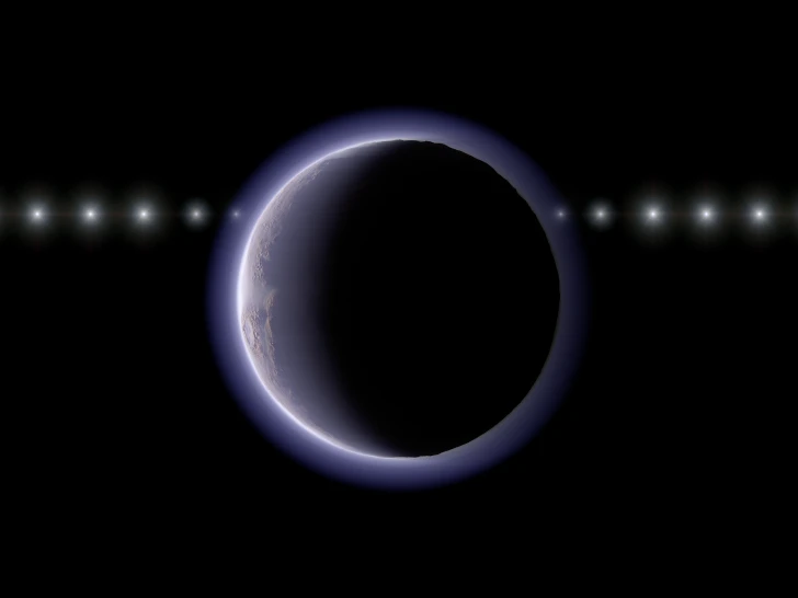 Astronomers Discover Possible Atmosphere Around Distant Icy World Beyond Pluto